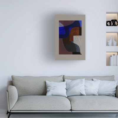 Mareike Bohmer Chalks And Shapes 7 Canvas Art