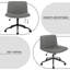 Calvino Velvet Office Chair