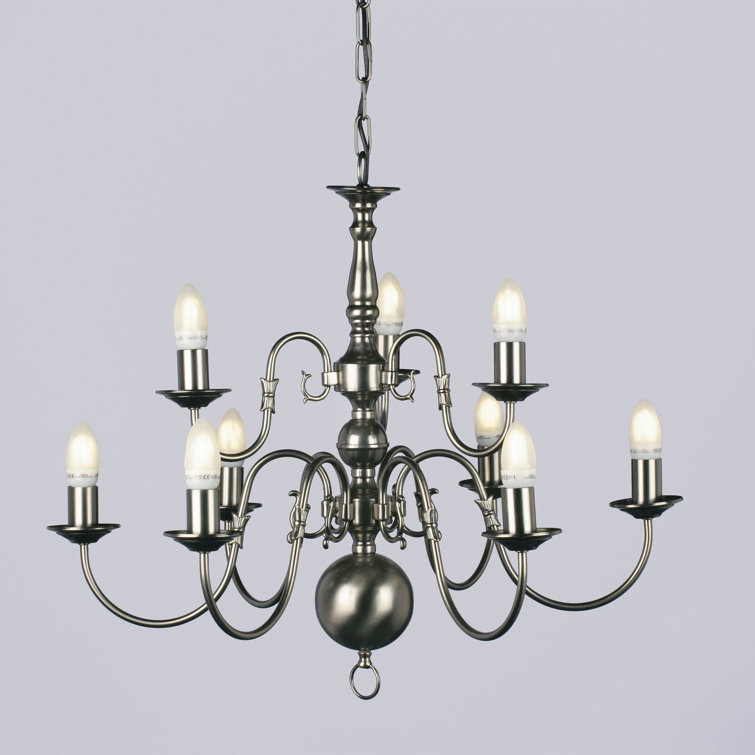 Roosevelt 9-Light Candle Style Chandelier