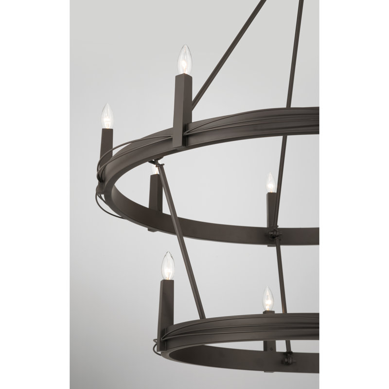 Luminaire suspendu 12 lumières 42,75 po Dalvor