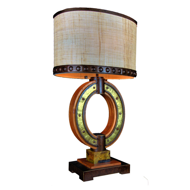 Aspen 32" Table Lamp, Natural Iron