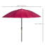 8' Garden Parasol Umbrella Adjustable Outdoor Sun Shade,-1119092586