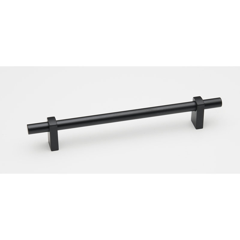 Poignée lisse Vita Bella, Noir mat, 6"