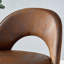 Chaise de bar rembourrée rotative moderne à 360 ° avec design ergonomique-482769120