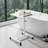 White Movable Desk