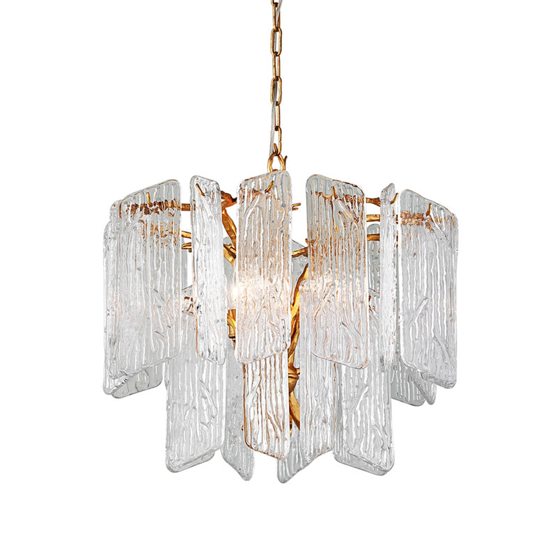Piemonte 4-Light Unique / Statement Tiered Chandelier