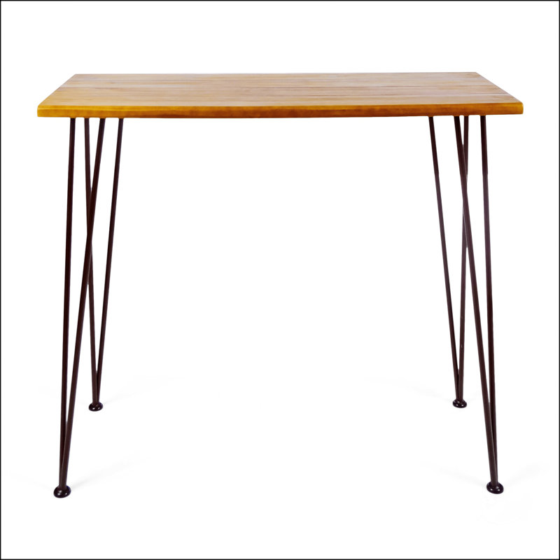 Table de bar en bois et métal DENALI Industrial