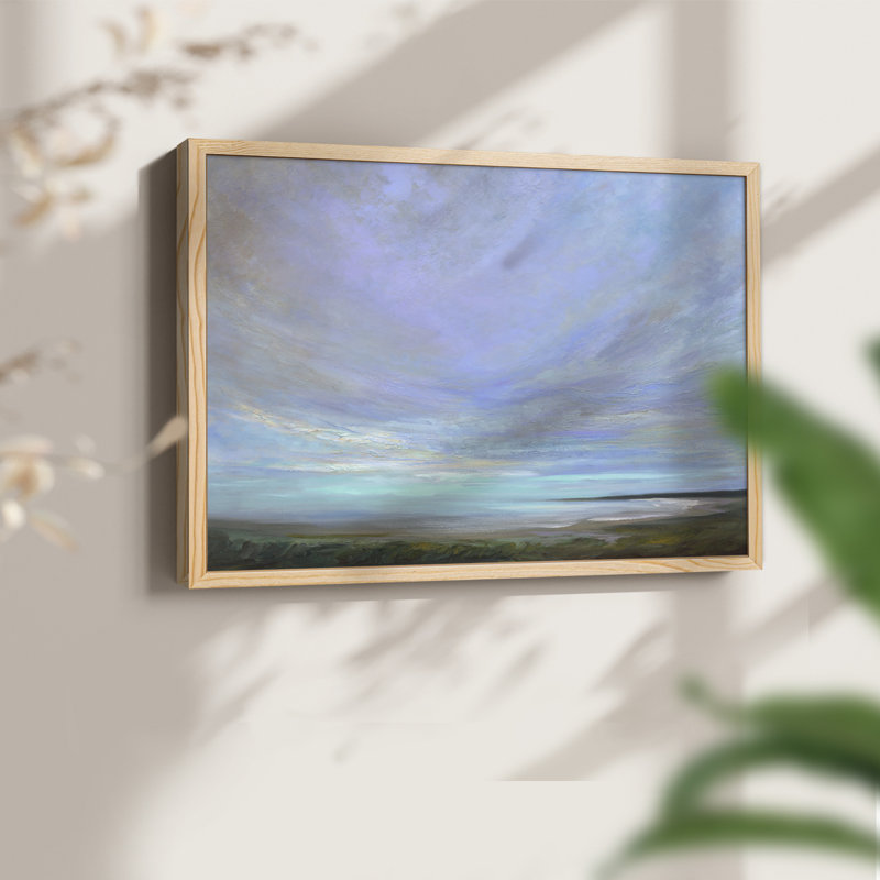 Coastal Views III - Reproduction encadrée - Restickable, Naturel, H 22 po x l 28 po