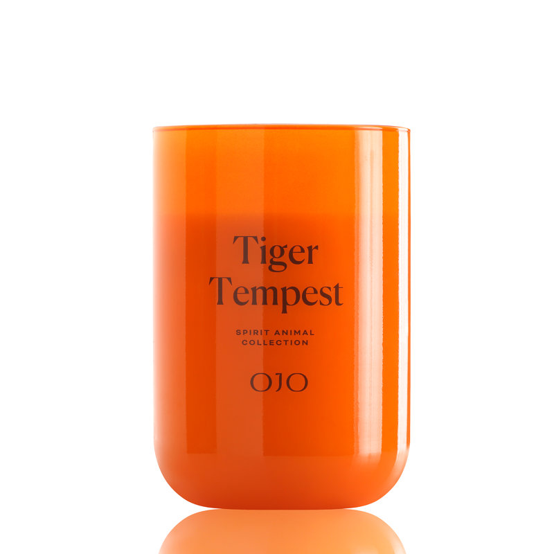  Bougie en pot 3 onces Tiger Tempest Plus de 96 heures de brûlure durable | Mélange de cire de qualité supérieure, parfum d'ambiance et cadeau pour les journées spéciales