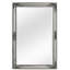 Charlemagne Solid Wood Flat Wall Mirror