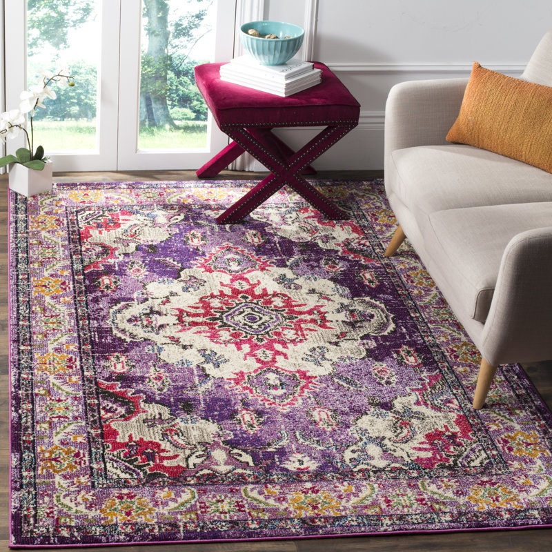 Damaris Oriental Area Rug, Rectangle 155 x 231 cm