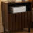 Wooden Stripe 2 Drawer Nightstand-2062894026