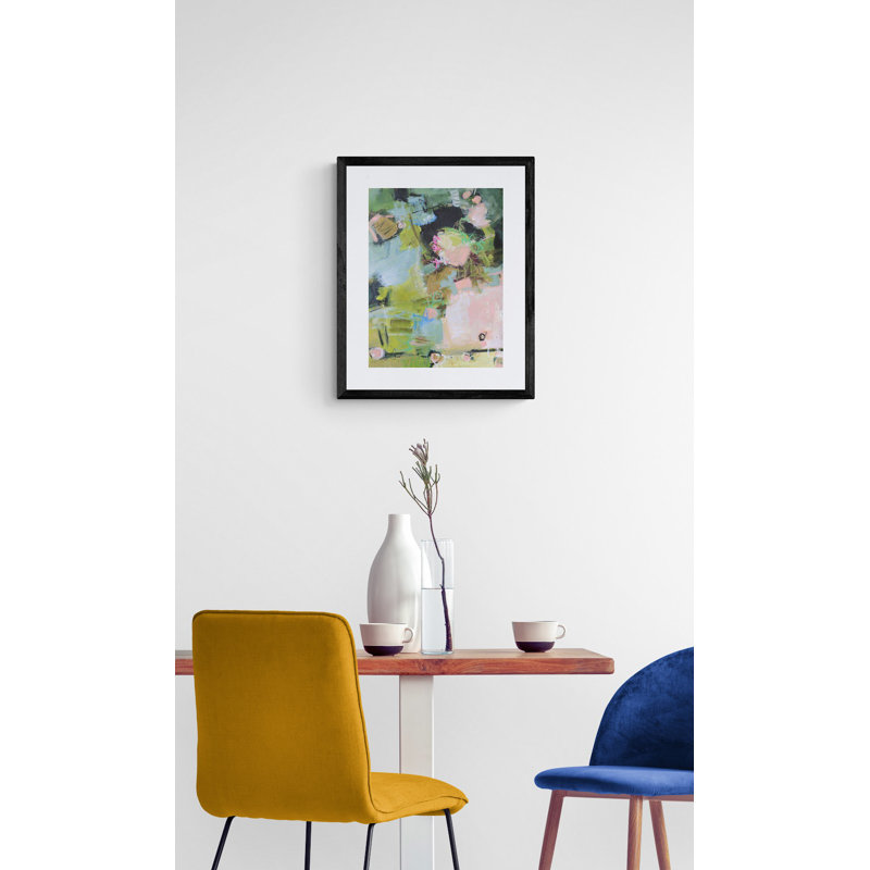 Blossoms Print by Elizabeth Chapman, Black Framed Paper, 21.25" H x 17.25" W