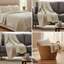 Jeté matelassé surdimensionné ivoire 60x70"-134168059