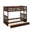 Twin Over Twin Bunk Bed With Ladders And Drawers-424441334