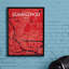 Guangzhou City Map - No Frame Print-1681201621