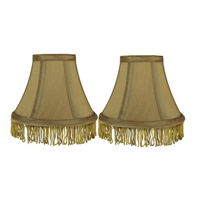 6.5 in. H x 9 in. W Silk Bell Lamp Shade