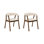 45cm H Fabric Upholstered Upholstered Back Armchair