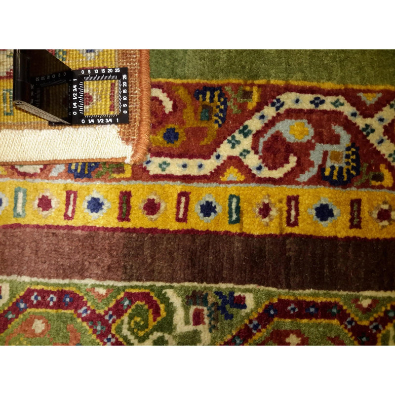 Nebih Oriental Area Rug in Multicolor Red