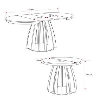Round Dining Table