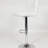 Swivel Faux Leather Adjustable Hydraulic Bar Stool, Set Of 2, Perfect For Modern And Comfortable Seating-13702320