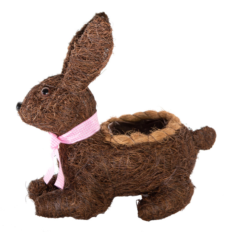 Mevlut Statue Planter, 13.8" H x 14.2" W x 7.1" D