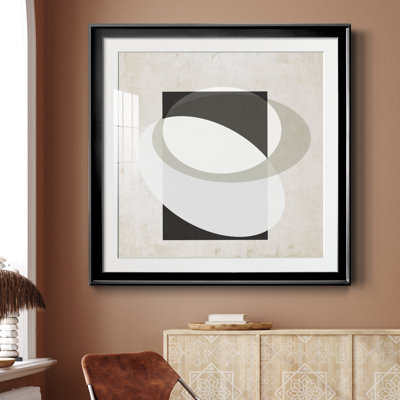Golden Cuisine Chicken - Matted and Framed Under Acrylic Glass, Large Living Room Wall Art