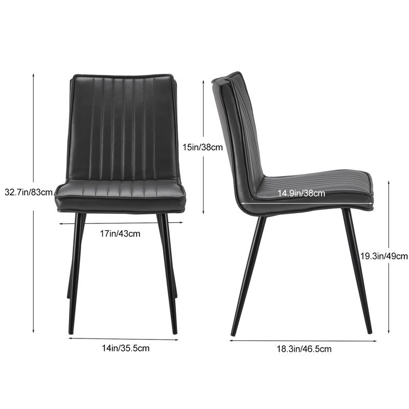 Kemble Dining Chair, Dark Grey