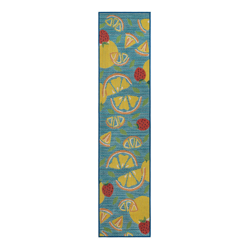 Indoor / Outdoor Rug, Runner 2' x 8'