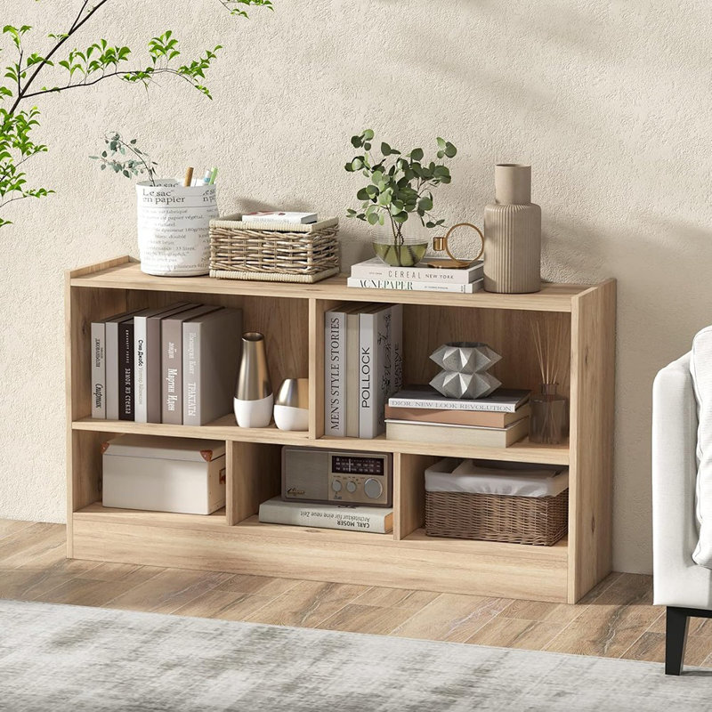 Organisateur de bibliothèque à 2 niveaux Natural