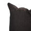 Housse de coussin fabriquée à la main Fab Divine - décoration intérieure moderne, brun foncé-109666301
