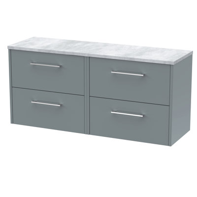 Juno 120.5cm Double Bathroom Vanity Base Only