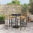 Bar Set with Stools-88468435