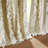 Verdant Path Cotton Velvet Blackout Window Curtain Panels Cream Set of 2-820080842