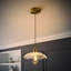 Cassia 1 - Light Plated Shaded Pendant-56049973