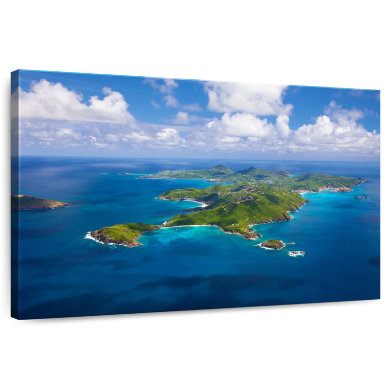Nicci Saint Barths Vue d'ensemble, H 16 po x l 24 po
