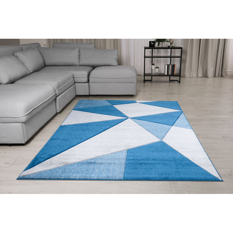 Gilkey Geometric Area Rug, Rectangle 160 x 230cm