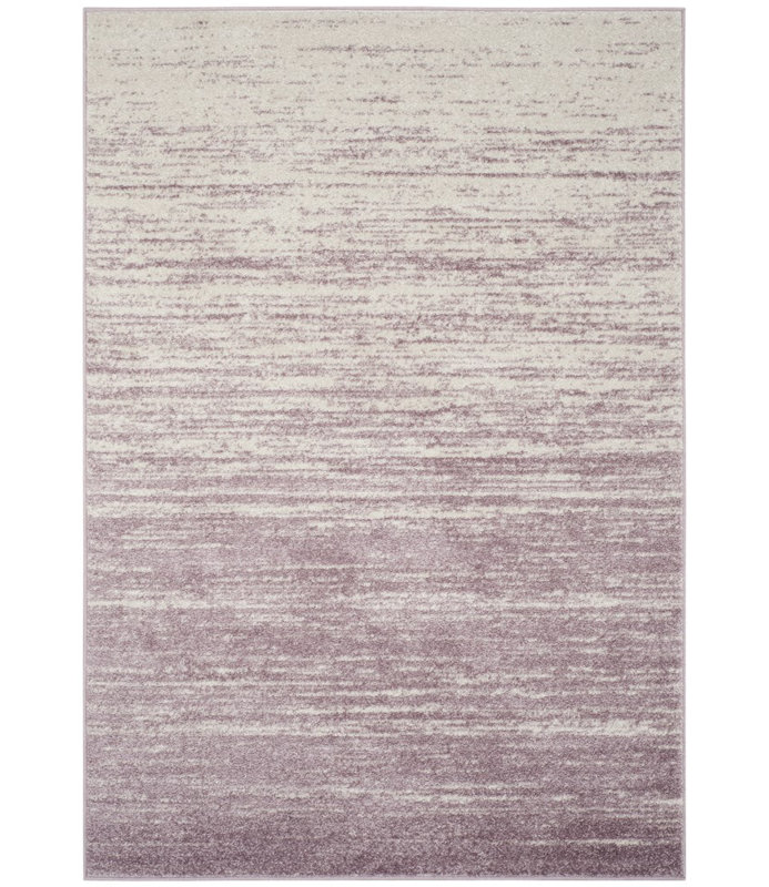 Tapis crème ombre et mauve Bethlyn, Rectangle 3 pi x 5 pi