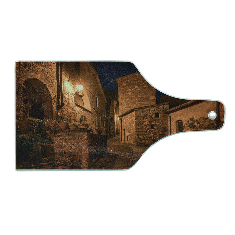 Planche à découper en verre trempé Ambesonne