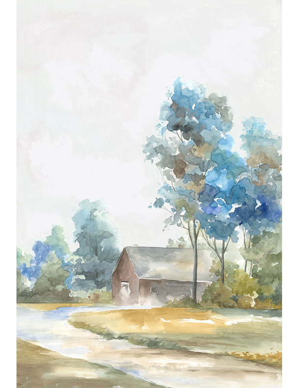 Pleasant Afternoon Painting by Giselle Kelly, Image Brush Gel 