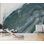 Papier peint amovible vert foncé marbre vert brossé