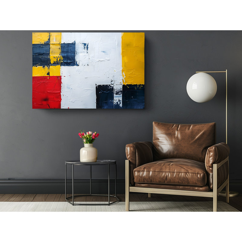 Reproduction d'art sur toile, spectre de couleurs vibrantes, décoration murale moderne pour la maison et le bureau