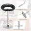 Reimer Swivel Upholstered Adjustable Height Bar Stool with Steel Frame-84164969