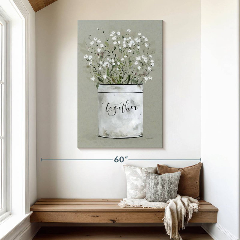Harnek Bouquet Of Grace Bucket Together, H 48 po x l 32 po