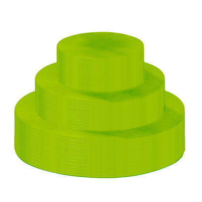 Séparateur de plaques en feutre FabricLA | Ensemble de 48 tampons ronds en 3 tailles différentes