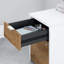 Ensemble de bureau rectangulaire 4 pièces Jamestown-290717795-290717799