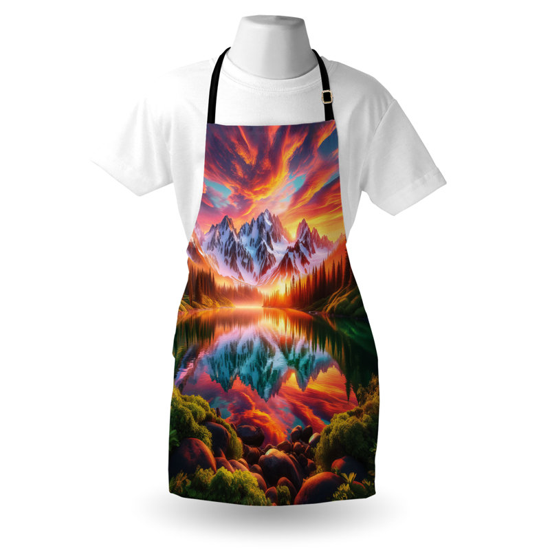 No Pattern Bib Apron