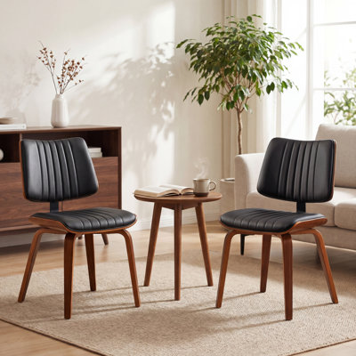 Chaises de salle à manger rembourrées Modern