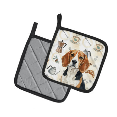 Paire de porte-casseroles Beagle Coffee Bar