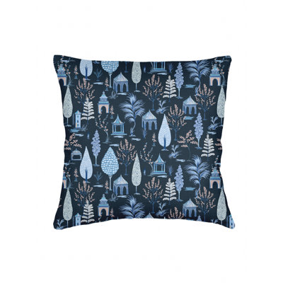 Printed Pillows Linen Geometric Accent Pillow